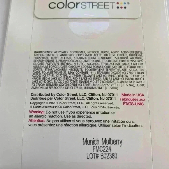 Color Street Munich Mulberry - Picture 5 of 6